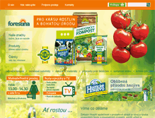 Tablet Screenshot of forestina.cz